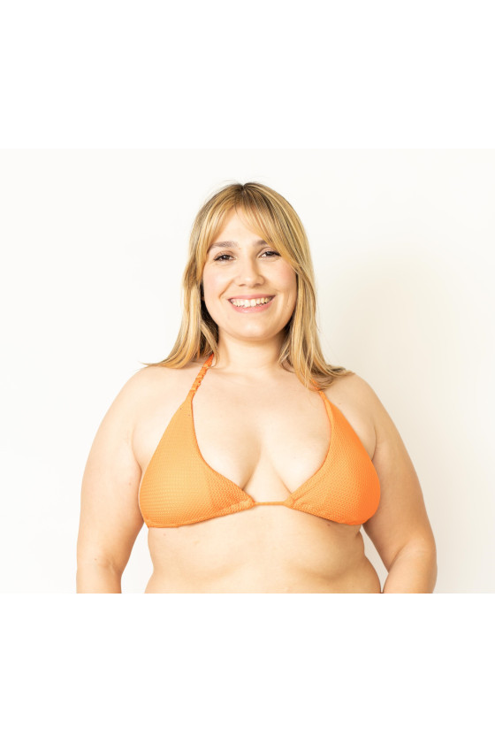 Bikini Lavanda - Top Naranjo